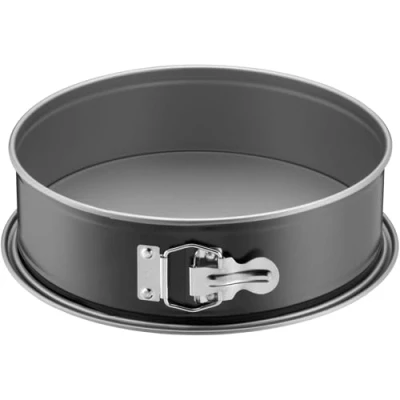Abbildung von Original Kaiser Inspiration Springform 24 cm rund, Flachboden, Backform Kuchenform antihaftbeschichtet, auslaufsicher