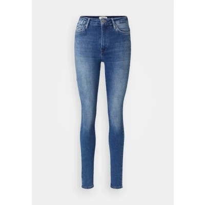 Abbildung von ONLY Onlforever HIGH LIFE Jeans Skinny Fit, Damen, Größe: 34x30, Medium blue denim