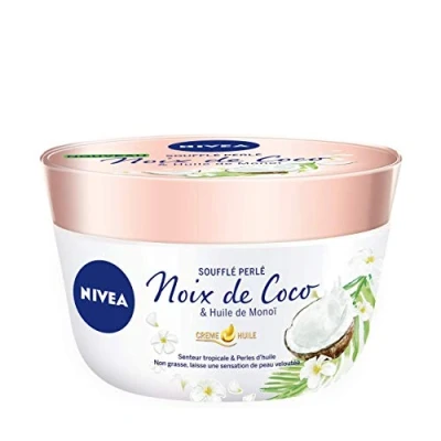 Abbildung von Nivea Creme Öl, Soufflé Behälter, Kokosnuss/Monoï 200 ml, 1 Stück