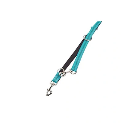 Abbildung von Nobby Führleine Soft Grip, türkis L: 200 cm, B: 10 mm, 1 Stück