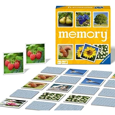 Abbildung von Ravensburger Natur memory® 20881 der Spieleklassiker für alle Naturfreunde, Merkspiel 2 8 Spieler ab 6 Jahren