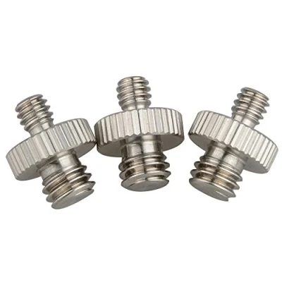 Abbildung von CAMVATE 1/4&quot; Stecker auf 3/8&quot; zweigeteilter Schraube Adapter (3 Stück)