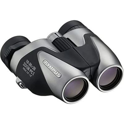 Abbildung von Olympus 10 30 x 25 Zoom PCI Fernglas mit Tasche