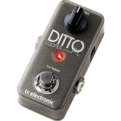 Abbildung von TC Electronic DITTO Looper Intuitives Pedal mit 5 Minuten Looping Zeit, Analog Dry Through und True Bypass