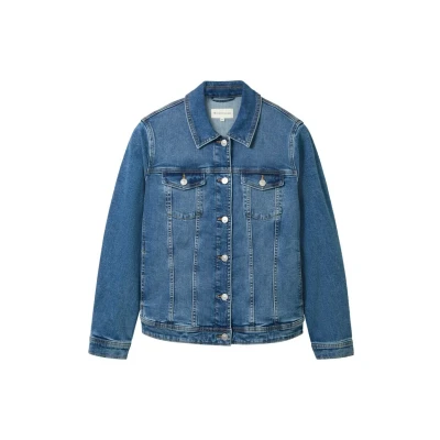 Abbildung von TOM Tailor Jeansjacke, Damen, Größe: 44, Blue denim