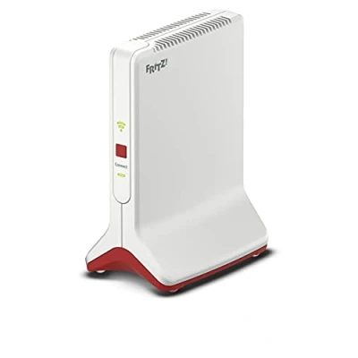 Abbildung von AVM FRITZ!Repeater 6000 (WiFi 6 Repeater mit drei Funkeinheiten: 5 GHz (2 x bis zu 2.400 MBit/s), 2,4 (bis 1.200 2,5 Gigabit LAN, deutschsprachige Version)