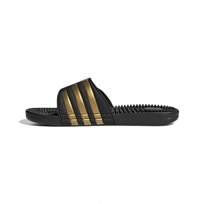Abbildung von adidas Performance Adissage Badesandale, Größe: 37, Core black/gold metallic Schuhe