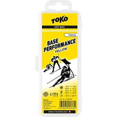 Abbildung von TOKO Base Performance Yellow Wax 120g Ski und Snowboardwachs