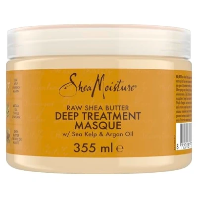 Abbildung von Sheamoisture RAW SHEA Butter Moisture Retention DEEP Treatment Masque Haarkur, Größe: 355 ml,