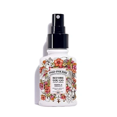 Abbildung von Poo Pourri der&quot;before you go&quot; WC Duft 59ml Das einzige 100% natürliche Toilettenspray aus ätherischen Ölen Tropical Hibiscus, 12.62, (1er Pack)