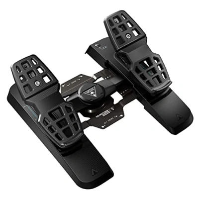 Abbildung von Turtle Beach VelocityOne Rudder Universelle Seitenruder und Fußpedal Steuerung, WLAN, kompatible mit Xbox Series X