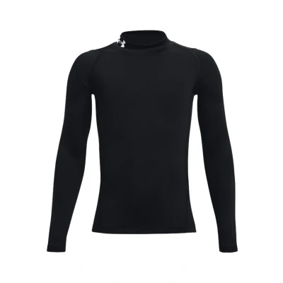 Abbildung von Under Armour Unterhemd/shirt für Kinder, Größe: 116, Schwarz