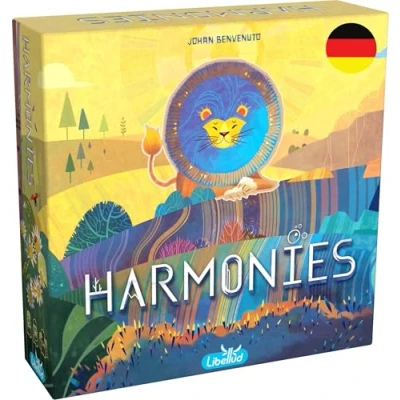 Abbildung von Libellud, Harmonies, Familienspiel, Legespiel, 1 4 Spieler, Ab 10+ Jahren, 30 Minuten, Deutsch