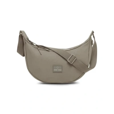 Abbildung von Johnny Urban Crossbody Bag Damen &amp; Herren Grau Ally Small Moon Design Bauchtasche im Halbmond Stil Halbrunde Tasche mit verstellbarem Gurt Wasserabweisend