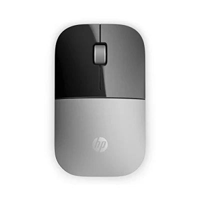 Abbildung von HP Z3700 (X7Q44AA) kabellose Maus (1200 optische Sensoren, bis zu 16 Monate Batterielaufzeit, USB Anschluss, Plug&amp;Play) anthrazit, silber