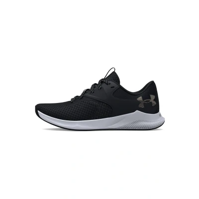 Abbildung von Under Armour Charged Aurora 2 Trainingsschuh, Damen, Größe: 38, Black/metallic warm silver Schuhe