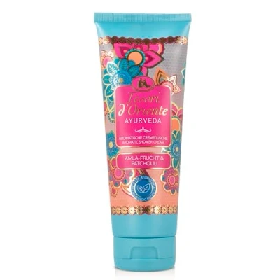 Abbildung von TESORI D’ORIENTE Cremedusche &#039;Ayurveda&#039;, 250 ml, aromatisches Duschgel mit Amla Frucht und Patchouli, Duschcreme zur Körperpflege, Ritual für Körper &amp; Sinne