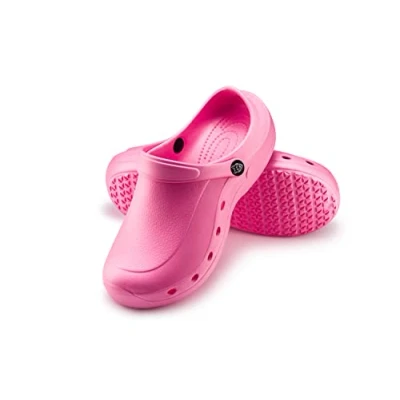 Abbildung von ESTRO Gartenclogs Herren Gartenschuhe Damen Unisex Leicht Gummischuhe Sommer Garten Clogs F92 (40, Pink)
