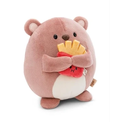 Abbildung von mymochi Bär Nomo m. Pommes, ca. 27cm