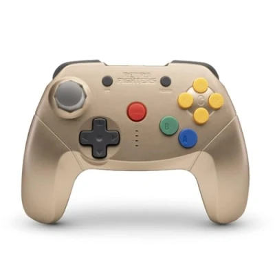 Abbildung von Retro Fighters Brawler64 Nintendo Switch Wireless Bluetooth NSO Edition Gold