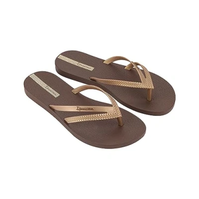 Abbildung von Ipanema Damen Bossa Fem Flipflop, Brown Gold, 35/36 EU