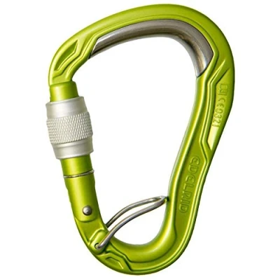 Abbildung von EDELRID Unisex Erwachsene HMS Bulletproof Screw FG Carabiner, Oasis, one Size