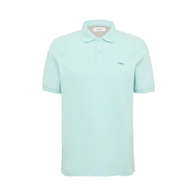 Abbildung von s.Oliver AUS Baumwolle Poloshirt, Herren, Größe: Small, Ozeangrün