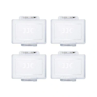 Abbildung von JJC Batteriegehäuse Kamera Akku Schutzbox Camera Battery Case (Passt für Canon LP E6, E8, E5, E12, E17 Nikon EN EL15, EL14, EL3E Sony NP FW50, BX1, BG1, BD1 Fujifilm 95)
