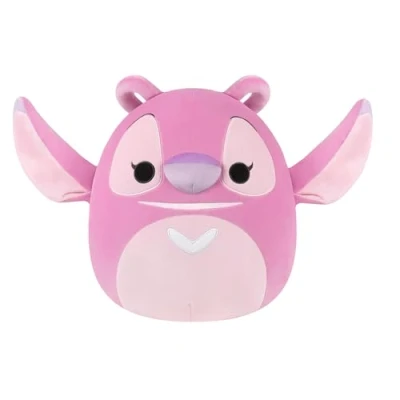 Abbildung von Squishmallows SQDI01089 Angel von Stitch 25 cm, offizielles Jazwares Plüsch, superweiches Kuscheltier