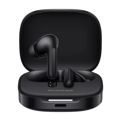 Abbildung von Xiaomi Redmi Buds 6 Black 42h Akkulaufzeit, Hi Fi Klang mit Dual Treibern, 49dB ANC, 4 EQ Modi, AI Rauschunterdrückung, Schnellladen, Bluetooth 5.4, Google Fast Pair Unterstützung