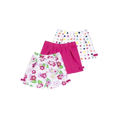 Abbildung von Chicco 3 PACK Shorts für Kinder, Größe: 98, Pink