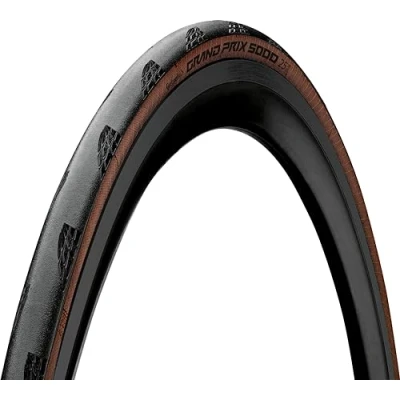 Abbildung von Continental Grand Prix 5000 Rennrad Faltreifen, Schwarz, 25 622 (700x25C)