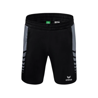 Abbildung von Erima Herren Six Wings Kurze Short (1152212), schwarz/Slate Grey, L