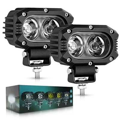 Abbildung von CO LIGHT Led Arbeitsscheinwerfer 48w Scheinwerfer 24v Zusatzscheinwerfer Auto 4 Zoll 2 stückx48W Flutlicht Rückfahrscheinwerfer SUV Offroad Motorräder LKW ATV UTV Trecker Bagger…