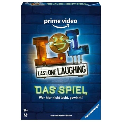 Abbildung von Ravensburger 27524 Last One Laughing das Partyspiel zur Show, LOL Spiel für 3 8 Spieler ab 14 Jahren, über 350 Aufgaben Nicht Lachen Challenge, lustige Kartenspiel Staffel 1 2 4