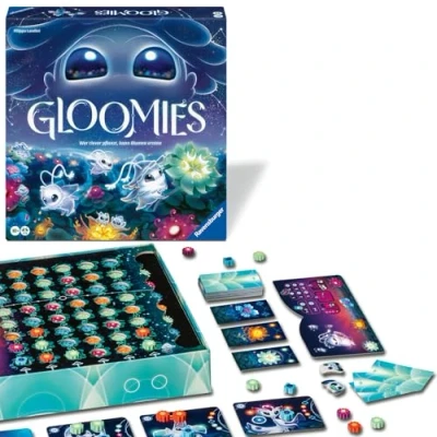 Abbildung von Ravensburger 24616 Gloomies Einfaches Strategiespiel für Familien, Erwachsene und Kinder Brettspiel 2 4 Spieler ab 10 Jahren