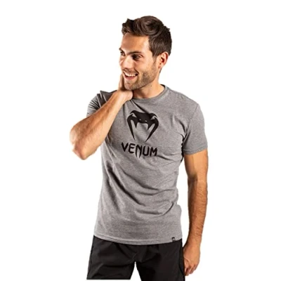 Abbildung von Venum, Classic T Shirt, Herren, M, Grau meliert