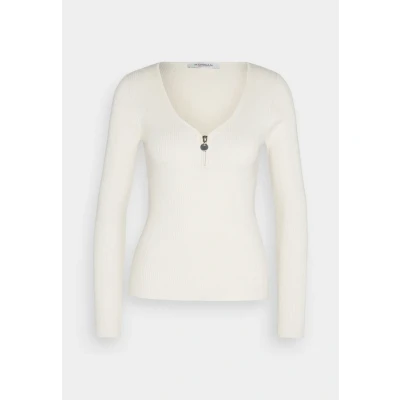 Abbildung von Morgan Strickpullover, Damen, Größe: Medium, Ivoire