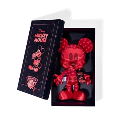 Abbildung von Simba 6315870307 Disney Love Mickey Mouse, Sammler Plüschtier in Geschenkbox, Nr. 7 der Kollektion von 12, Amazon Exclusiv, 35cm Plüschfigur, Sammlerstück, ab den ersten Lebensmonaten geeignet