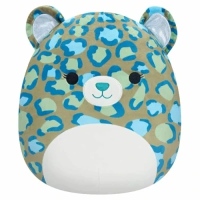 Abbildung von Squishmallows SQCR04131 Enos der Leopard 30 cm, offizielles Kelly Toys Plüsch, superweiches Kuscheltier