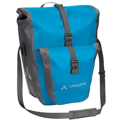 Abbildung von VAUDE Fahrradtaschen für Gepäckträger Aqua Back Plus, 2 x Hinterradtaschen wasserdicht, 51 Liter Gesamtvolumen, Fahrrad Gepäckträgertasche hinten, einfache Befestigung Made in Germany