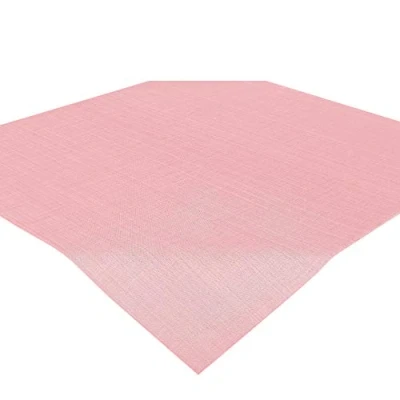 Abbildung von Tischdecke Wien, rosa, 85x85 cm, Fleckschutz, Mitteldecke für das ganze Jahr