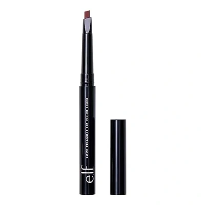 Abbildung von e.l.f. Love Triangle Lip Filler Liner, 2 in 1 Lippenkonturenstift Zum Modellieren Und Füllen, Langanhaltende, Intensive Farbe, Vegan &amp; Tierversuchsfrei, Plum, 0,7 g