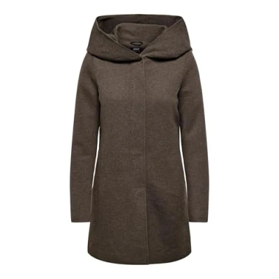Abbildung von ONLY Damen Mantel Sedona 15142911 hot fudge melange S