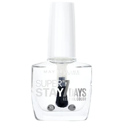 Abbildung von Maybelline New York Nagellack, Langanhaltend, Super Stay 7 Days Gel Nail Color, Nr. 25 Crystal Clear, 10 ml