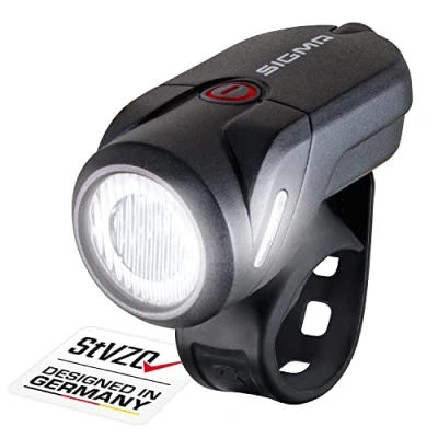 Abbildung von SIGMA SPORT Aura 35 LED Fahrradlicht Lux StVZO zugelassenes, akkubetriebenes Vorderlicht