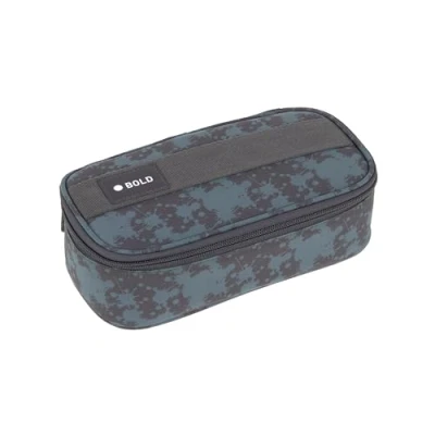 Abbildung von LÄSSIG Bold Schlampermäppchen Stiftemäppchen Schule/School Spacy Pencil Case Spots Blue