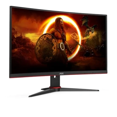 Abbildung von AOC Gaming C24G2AE 24 Zoll FHD Curved Monitor, 165 Hz, 1ms, FreeSync Premium (1920x1080, HDMI, DisplayPort) schwarz