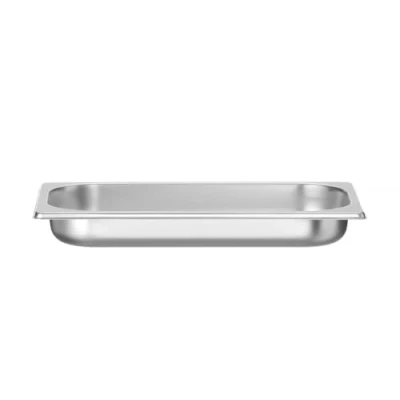 Abbildung von HENDI Gastronormbehälter, Temperaturbeständig von 40 bis 300C, Heissluftöfen Kühl und Tiefkühlschränken Chafing Dishes Bain Marie, perforiert, 1,2L, GN 1/3, 325x176x(H)40mm, Edelstahl 18/10