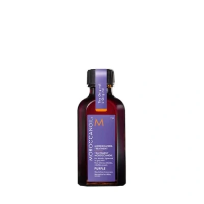 Abbildung von Moroccanoil Lila Behandlung Haaröl für blondes Haar, 50 ml